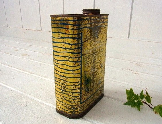 OUTBOARD カリフォルニア　CAL-STORES アメリカンビンテージ  オイル缶  USA モーター系 アメ車