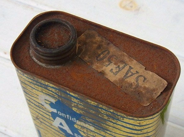 OUTBOARD カリフォルニア　CAL-STORES アメリカンビンテージ  オイル缶  USA モーター系 アメ車