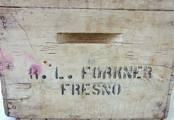 シャビーなアンティーク・ウッドボックス/木箱/1942　USA