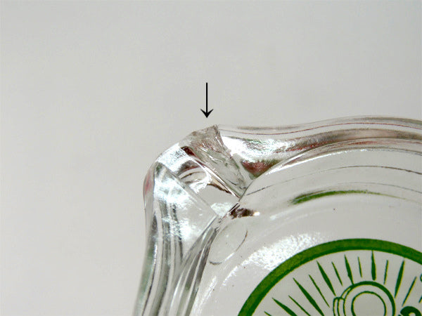 FAITH PLATIN・1918s・自動車関連・アドバタイジング・ヴィンテージ・ガラス製・灰皿