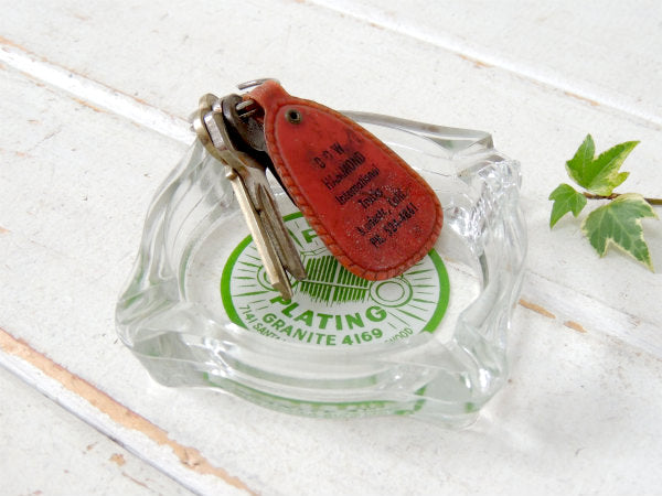 FAITH PLATIN・1918s・自動車関連・アドバタイジング・ヴィンテージ・ガラス製・灰皿