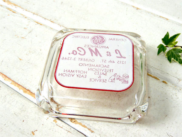 1950's GE ゼネラル エレクトリック ニッパー犬 VICTOR 灰皿 ビクター犬 USA