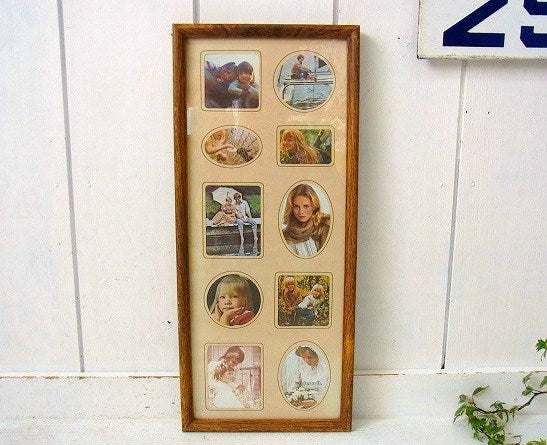 ウッド柄・デッドストック未使用・ヴィンテージ・フォトフレーム/額縁 USA