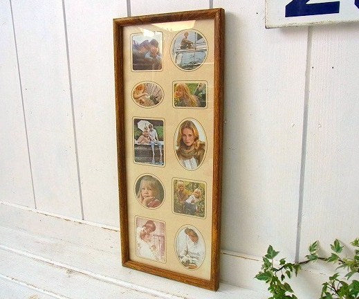 ウッド柄・デッドストック未使用・ヴィンテージ・フォトフレーム/額縁 USA