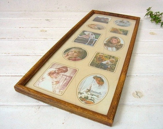 ウッド柄・デッドストック未使用・ヴィンテージ・フォトフレーム/額縁 USA