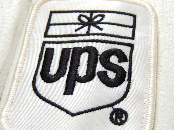 【UPS】アメリカ合衆国・貨物運送会社・ヴィンテージ・刺繍ワッペン・USA