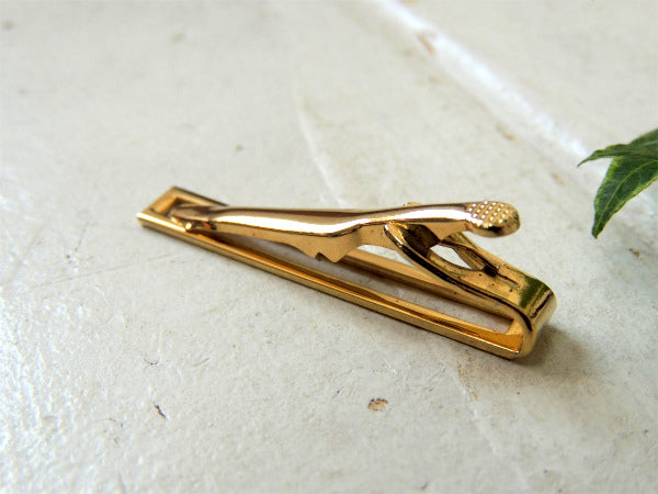 【2本ライン】ゴールド×ダブルライン・ヴィンテージ・タイピン・ファッション・アクセサリー