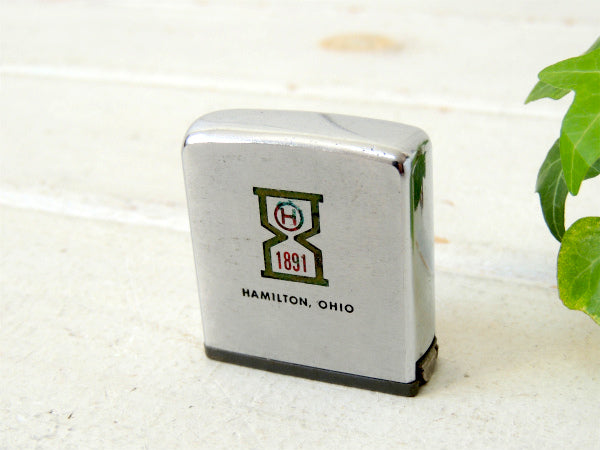 ZIPPO HAMILTON・FOUNDRY・ヴィンテージ・メジャーテープ　巻尺　USA