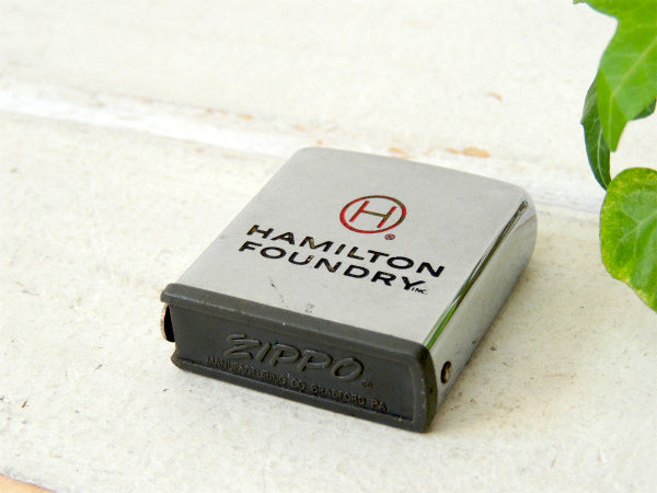 ZIPPO HAMILTON・FOUNDRY・ヴィンテージ・メジャーテープ　巻尺　USA