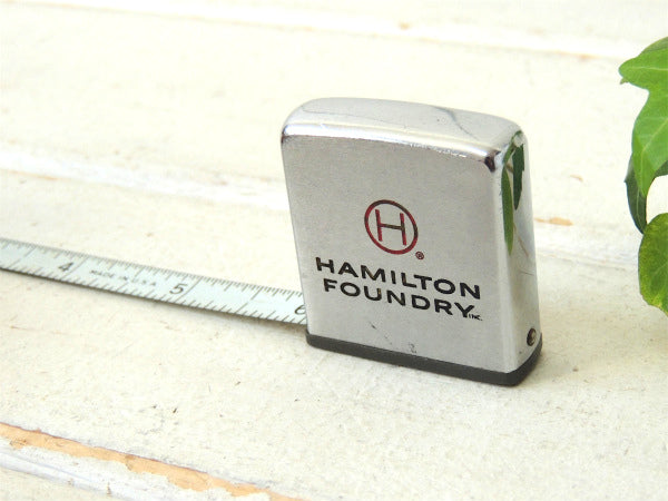 ZIPPO HAMILTON・FOUNDRY・ヴィンテージ・メジャーテープ　巻尺　USA