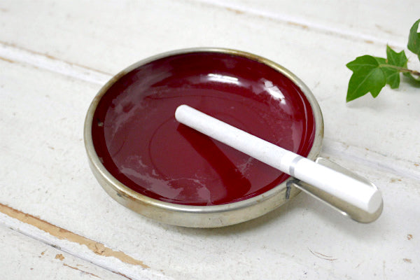 Kerr ガラスジャー キャップ・アドバタイジング・ヴィンテージ・灰皿・アシュトレイ USA