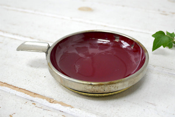 Kerr ガラスジャー キャップ・アドバタイジング・ヴィンテージ・灰皿・アシュトレイ USA