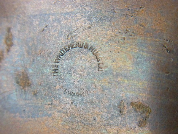 HUNTINGTON 銀行 アドバタイジング 真鍮製 アンティーク マネートレイ ポケットチェンジ トレイ