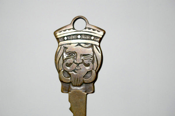 オーディン 神様・北欧神話・ODIN GOD・アンティーク&ヴィンテージKey・古鍵・鍵・キー・銅製