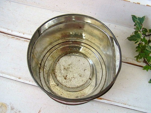 【Schilling COFFEE】ブリキ製・ヴィンテージ・コーヒー缶/ティン缶 USA