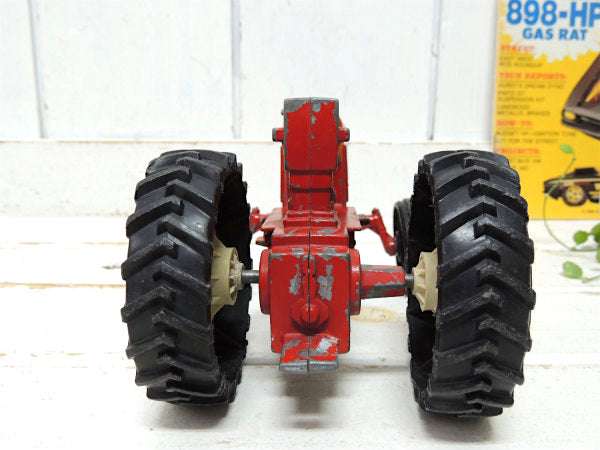 ERTL アイオワ州 US 1945's~ レッド トラクター ビンテージ ブリキ　自動車 ミニカー 玩具