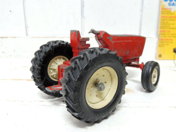 ERTL アイオワ州 US 1945's~ レッド トラクター ビンテージ ブリキ　自動車 ミニカー 玩具