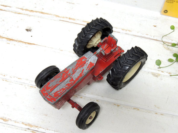 ERTL アイオワ州 US 1945's~ レッド トラクター ビンテージ ブリキ　自動車 ミニカー 玩具