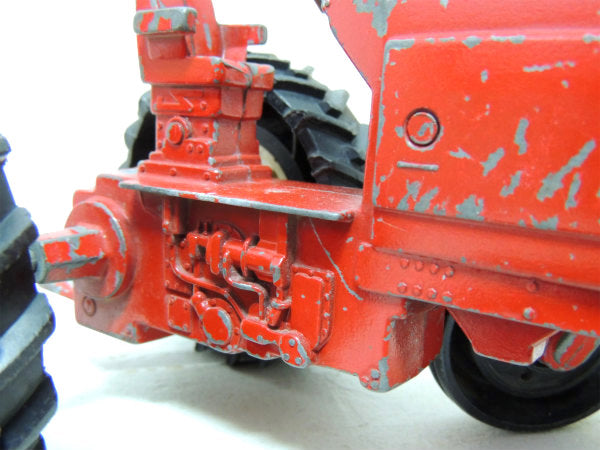 ERTL アイオワ州 US 1945's~ レッド トラクター ビンテージ ブリキ　自動車 ミニカー 玩具