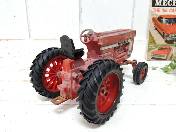 【ERTL・アイオワ・1066】1945s~レッド×トラクター・ヴィンテージ・ブリキ自動車・ミニカー