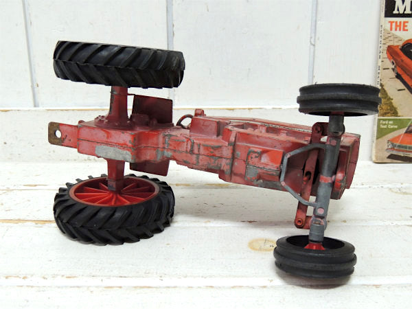 【ERTL・アイオワ・1066】1945s~レッド×トラクター・ヴィンテージ・ブリキ自動車・ミニカー