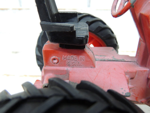 【ERTL・アイオワ・1066】1945s~レッド×トラクター・ヴィンテージ・ブリキ自動車・ミニカー