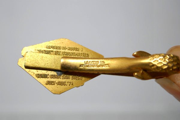 アメリカ航空宇宙局 NASA アポロ15 月探索 1971年 ヴィンテージ タイピン USA