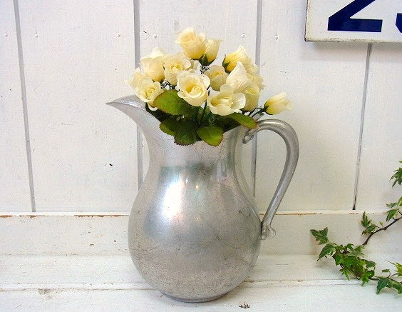 【WEAR EVER】アルミ製・アンティーク・ピッチャー/ジャグ/水差し/ガーデニング USA