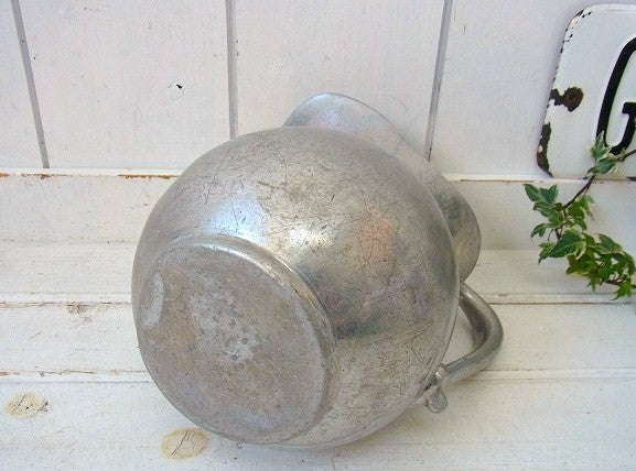 【WEAR EVER】アルミ製・アンティーク・ピッチャー/ジャグ/水差し/ガーデニング USA