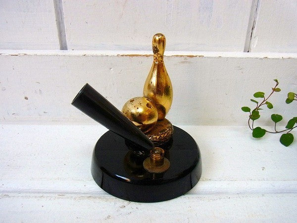 【ボウリング・ピン】モチーフ・ヴィンテージ・ペン立て/ペンホルダー・ステーショナリー