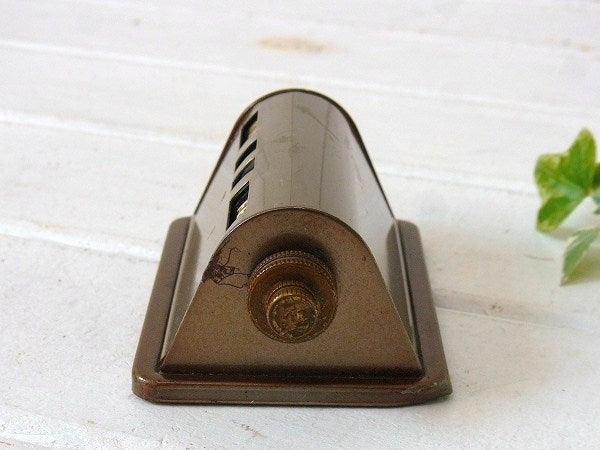 【パークシャーマン】メタル製・アンティーク・デスクカレンダー/卓上カレンダー USA