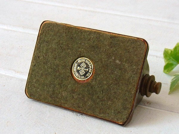 【パークシャーマン】メタル製・アンティーク・デスクカレンダー/卓上カレンダー USA