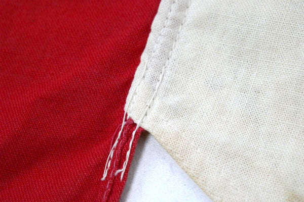 EVERWEAR 赤白青 トリコロール 垂れ幕 ビンテージ バナー フラッグ タペストリー US 旗