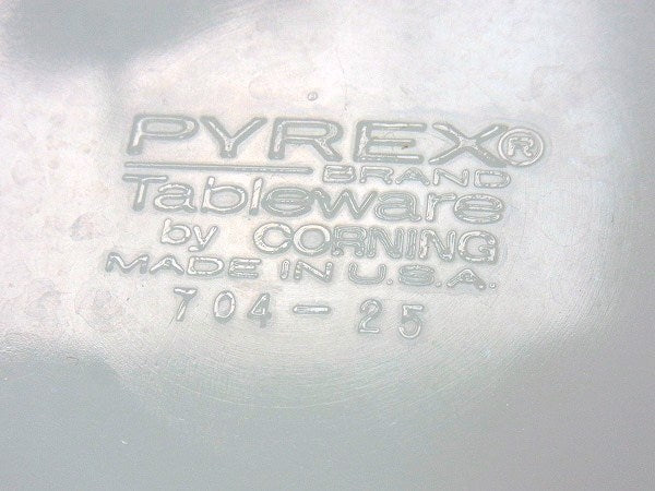 【PYREX】パイレックス・ブルーライン・ブレッドプレート/皿/食器　USA