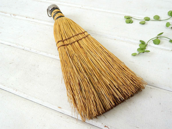 USA・ヴィンテージ・手ほうき・ブルーム・ステーショナリー&ガーデニング