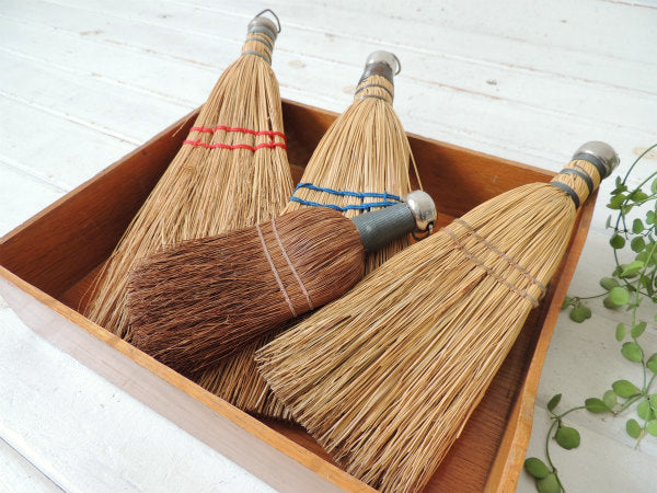 【OXCO U.S.A.】ヴィンテージ・手ほうき/ブルーム　ステーショナリー&裁縫&ガーデニング