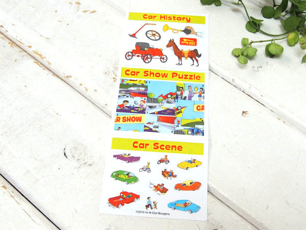 【IN-N-OUT BURGERS】USAバーガーショップ・限定・キッズ用・ステッカー・シール