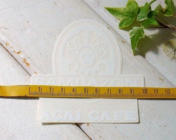 【SAMBAZON/サンバゾン】アサイーカフェ・オリジナル・ステッカー