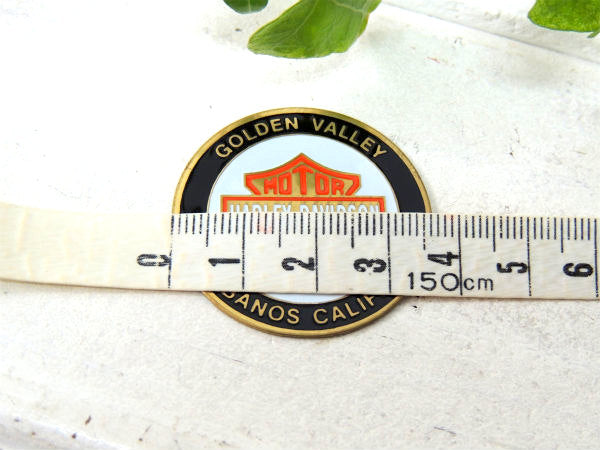 【GOLDEN VALLEY・モーターサイクル】ハーレーダビッドソン・ステッカー・オリジナル・CAL
