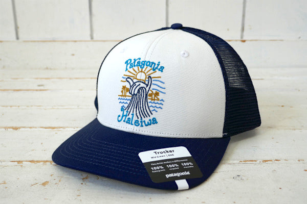 【Patagonia】パタゴニア・ハワイ・ハレイワ限定・シャカサイン・トラッカーハット&ステッカー