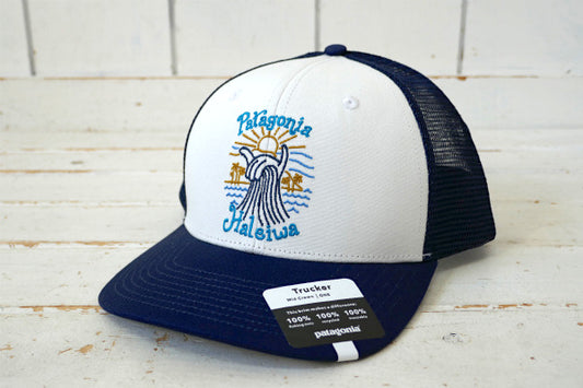 【Patagonia】パタゴニア・ハワイ・ハレイワ限定・シャカサイン・トラッカーハット&ステッカー