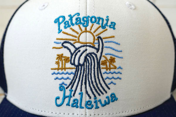 【Patagonia】パタゴニア・ハワイ・ハレイワ限定・シャカサイン・トラッカーハット&ステッカー
