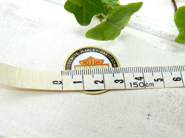 ヨセミテ・カリフォルニア・モーターサイクル ⑤ ハーレーダビッドソン・ステッカー・プレート・USA