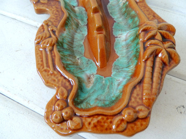 FLORIDA・フラミンゴ・陶器製・50’s~60's ヴィンテージ・灰皿・アシュトレイ USA