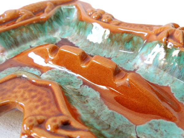 FLORIDA・フラミンゴ・陶器製・50’s~60's ヴィンテージ・灰皿・アシュトレイ USA