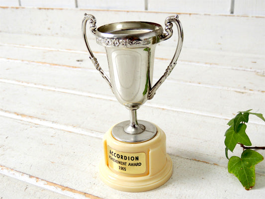 1965's・楽器・アコーディオン・ヴィンテージ・トロフィー・オブジェ・USA
