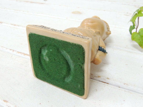 ボルトを持った男性・1970's・ヴィンテージ・メッセージドール/人形 USA