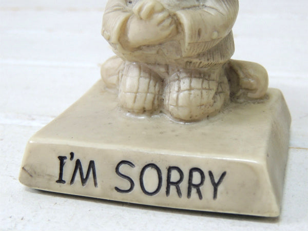 【I'M SORRY】ゴメンナサイ・1968’s・ヴィンテージ・メッセージドール/人形 USA