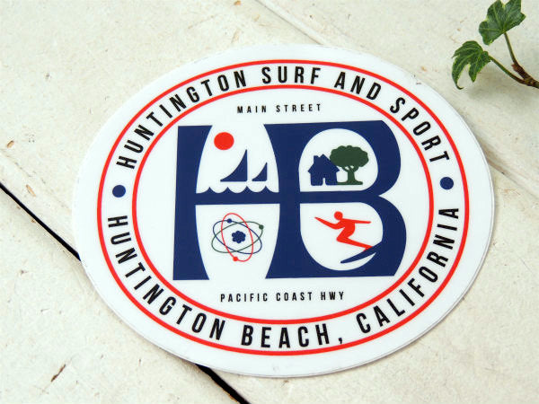 【ハンティントン サーフ&スポーツ】HSS・サーフショップ・カリフォルニア限定・ステッカー