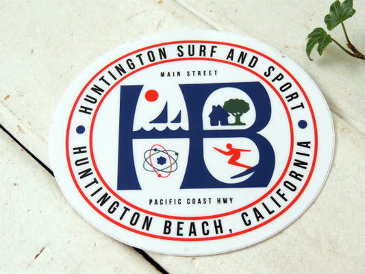 【ハンティントン サーフ&スポーツ】HSS・サーフショップ・カリフォルニア限定・ステッカー